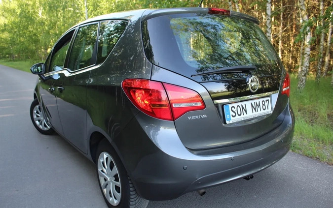 Opel Meriva cena 22900 przebieg: 134675, rok produkcji 2010 z Łęczyca małe 667